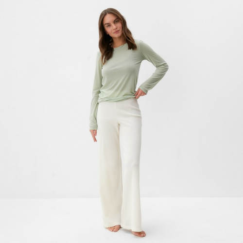 Лонгслив женский KAFTAN: Basic line, оливковый, размер 48-50