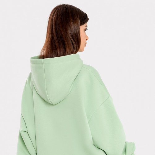 Толстовка женская НАЧЁС, цвет салатовый, размер 50 (XL)