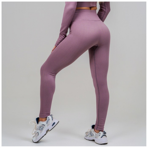 Легинсы спортивные ONLYTOP, р. S, цвет лиловый