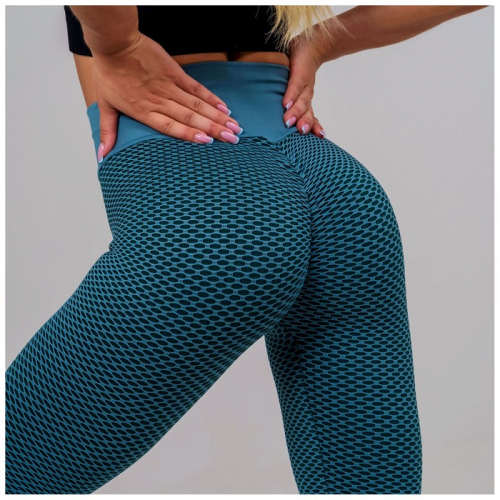 Легинсы спортивные ONLYTOP, р. S, цвет изумрудный