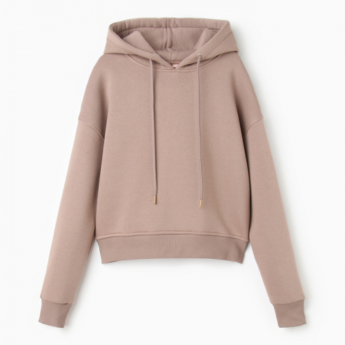 Толстовка женская НАЧЁС, цвет коричневый, размер 42-46 (ONE SIZE)