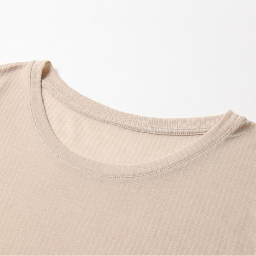 Лонгслив женский KAFTAN: Basic line, бежевый, размер 48-50