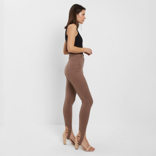 Брюки женские MINAKU: Casual Collection цвет кофе, размер 40
