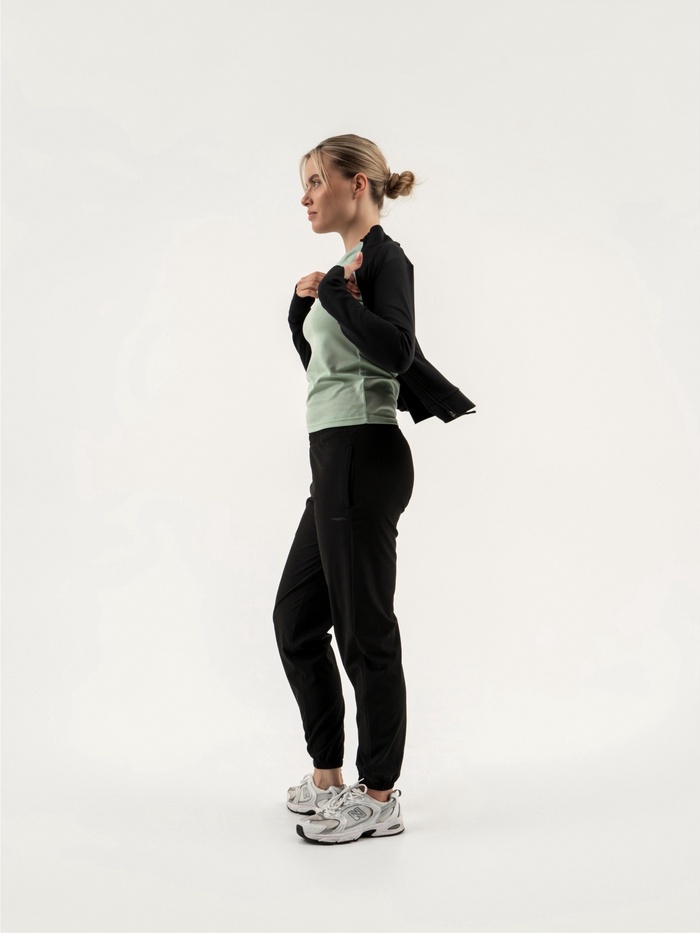 Брюки женские Resport, р. 44, чёрные, спортивные