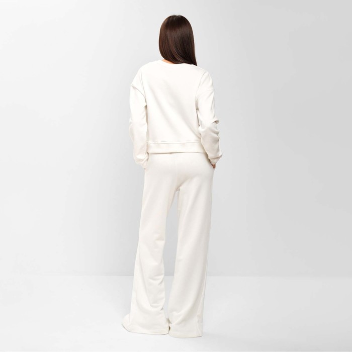 Костюм женский (джемпер и брюки) MIST, р. 40-42, молочный