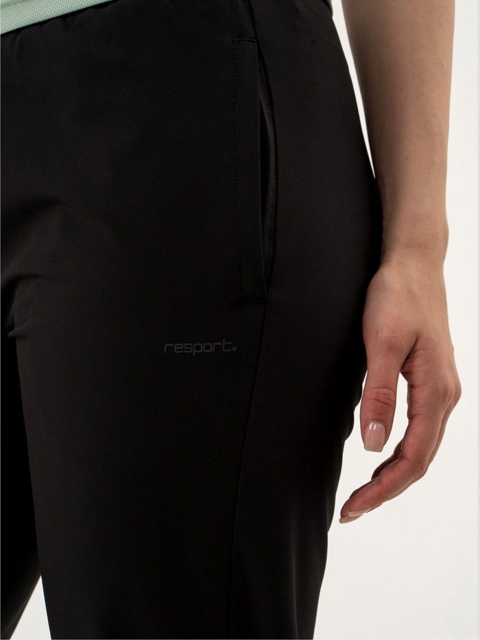 Брюки женские Resport, р. 44, чёрные, спортивные