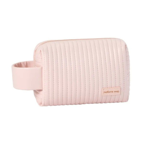 Женская кожаная косметичка COS-10 PINK