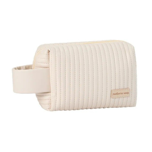 Женская кожаная косметичка COS-10 IVORY
