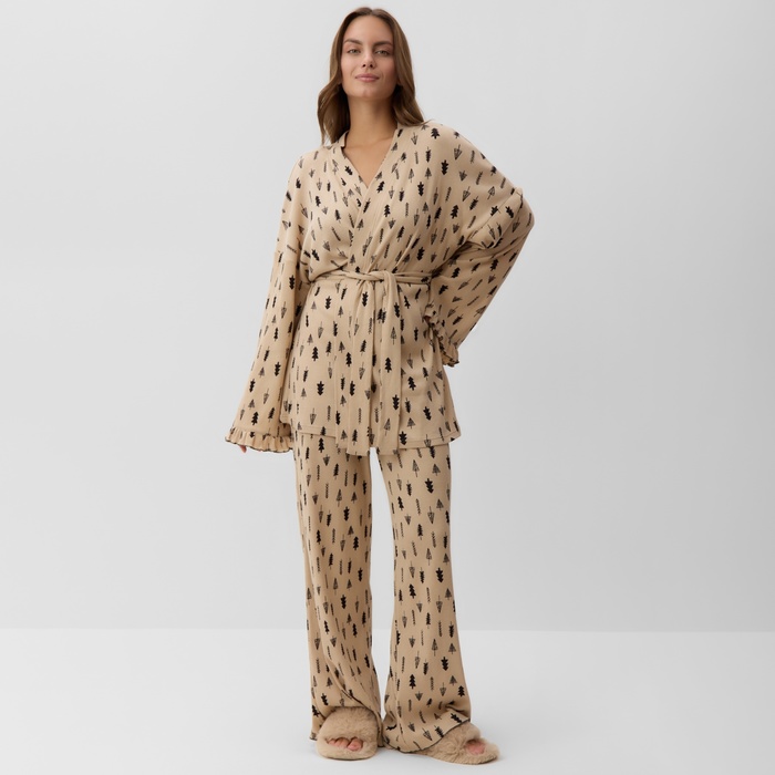 Пижама женская (рубашка и брюки) KAFTAN