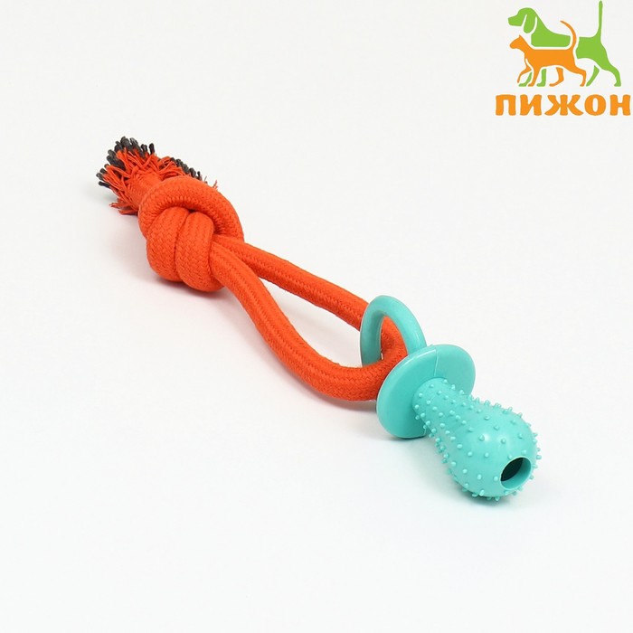 Игрушка жевательная с канатом