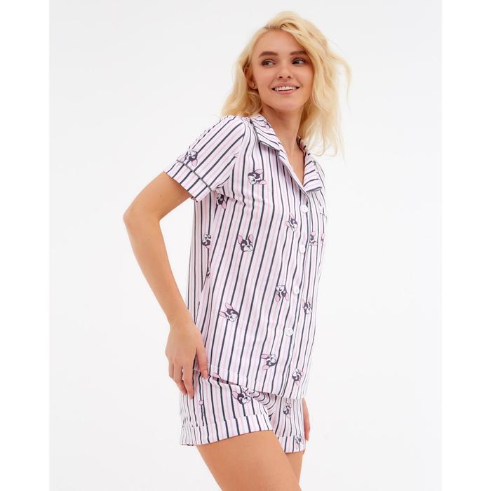 Пижама женская (рубашка и шорты) KAFTAN