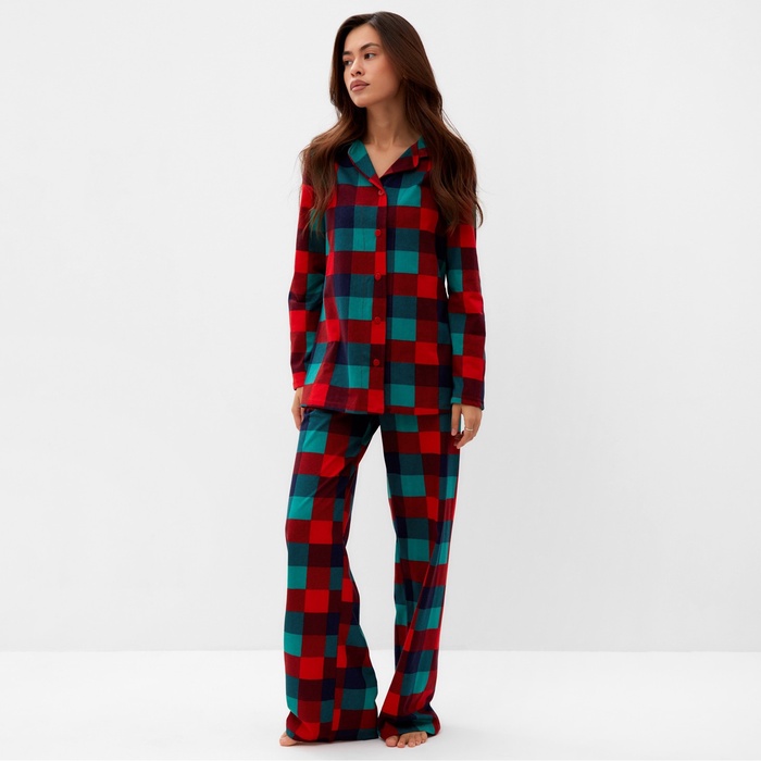 Пижама женская KAFTAN Xmas mood, размер 52-54