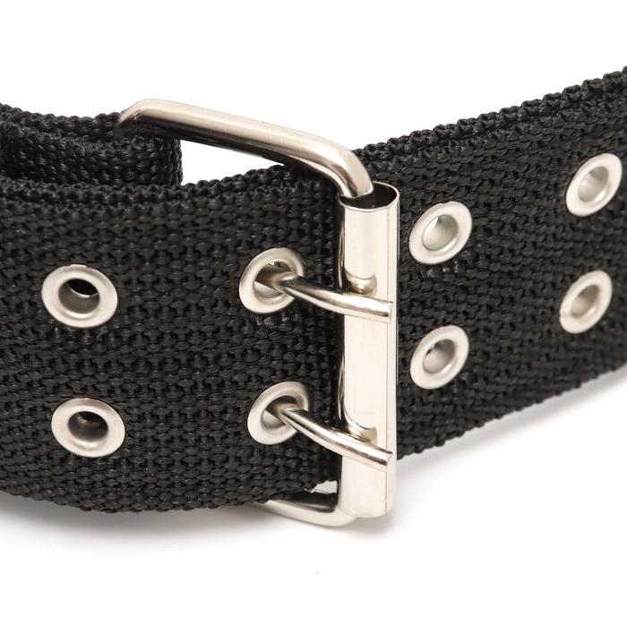 Ошейник четырехслойный, 80×4.9 см, ОШ 65-75 см, полиэстер, чёрный