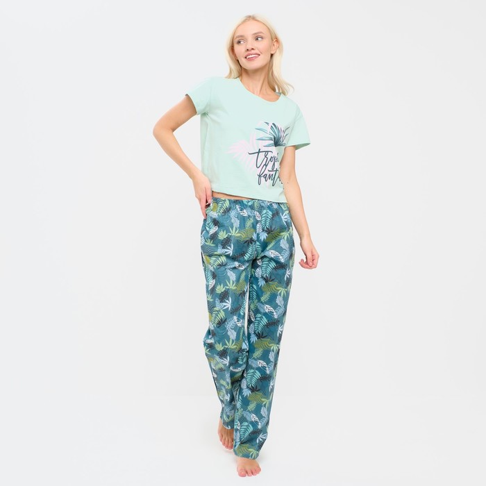 Пижама женская (футболка и брюки) KAFTAN