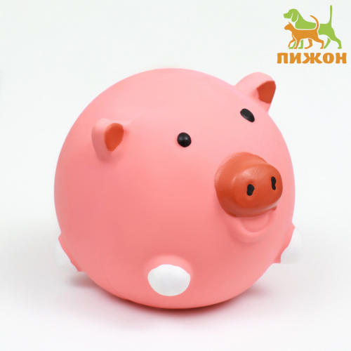 Игрушка пищащая для собак из латекса 
