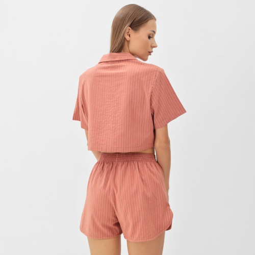 Пижама женская (рубашка и шорты) KAFTAN 