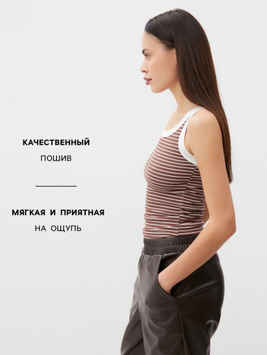 Майка женская MIST р.M, бежевый
