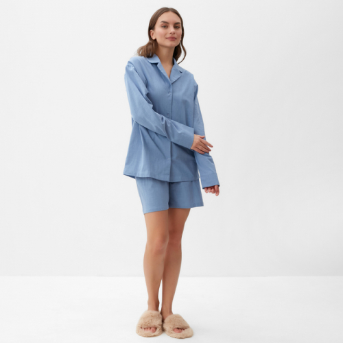 Пижама женская (рубашка и шорты) KAFTAN 