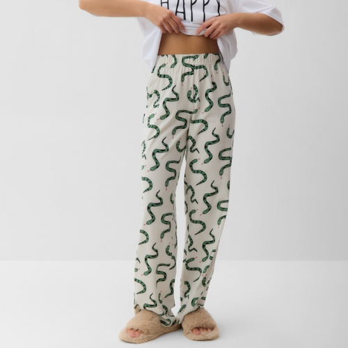 Пижама новогодняя женская (футболка и брюки) KAFTAN 