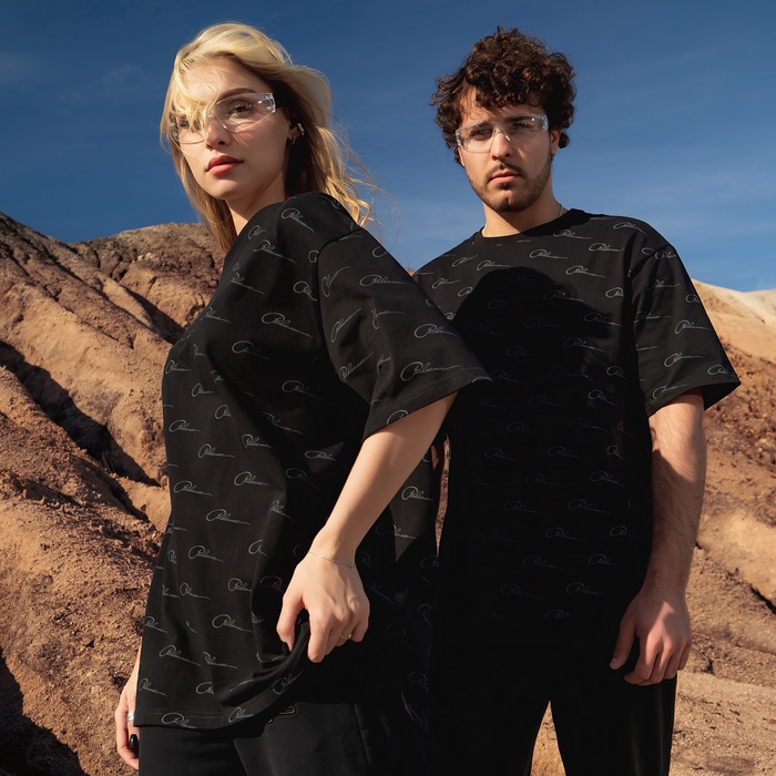 Футболка РОСКОСМОС х ONLYTOP, р. XS, чёрная