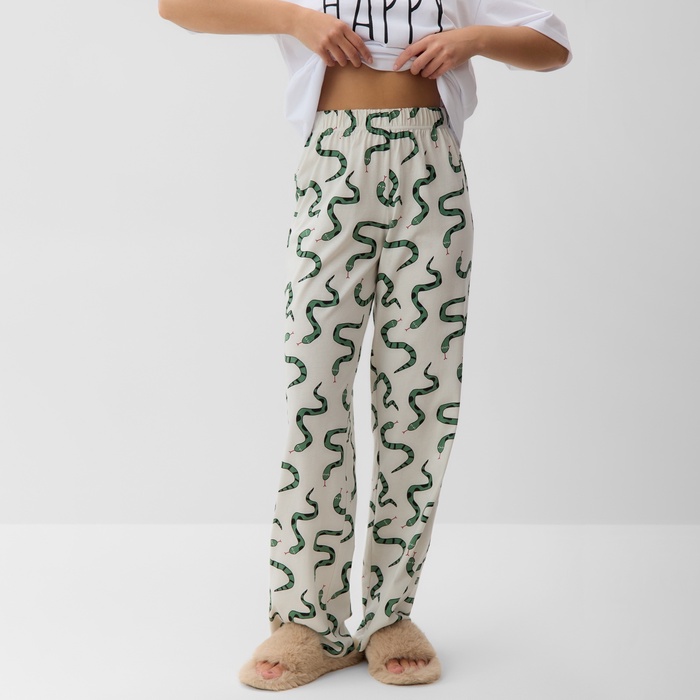 Пижама новогодняя женская (футболка и брюки) KAFTAN