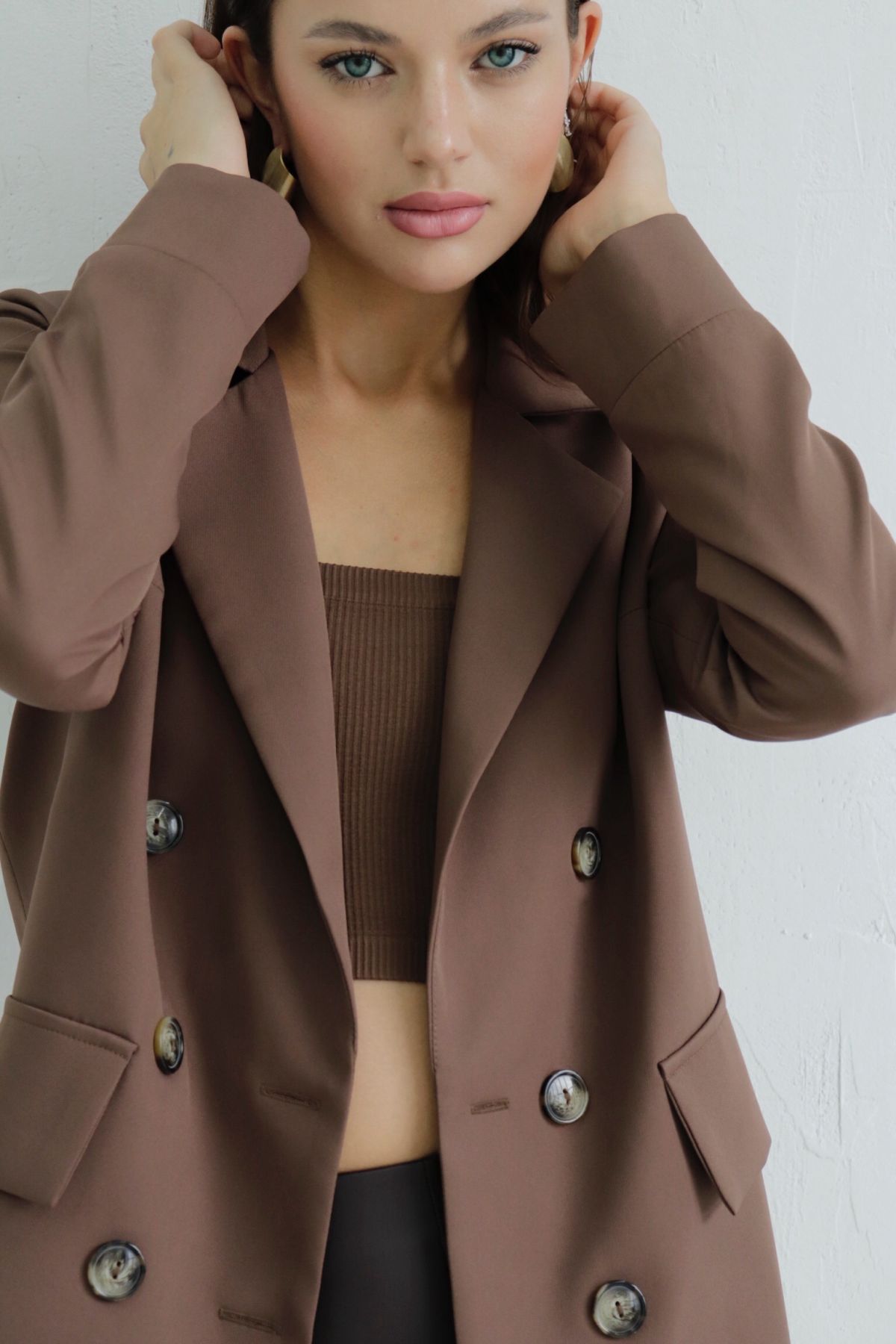 10554 Жакет двубортный