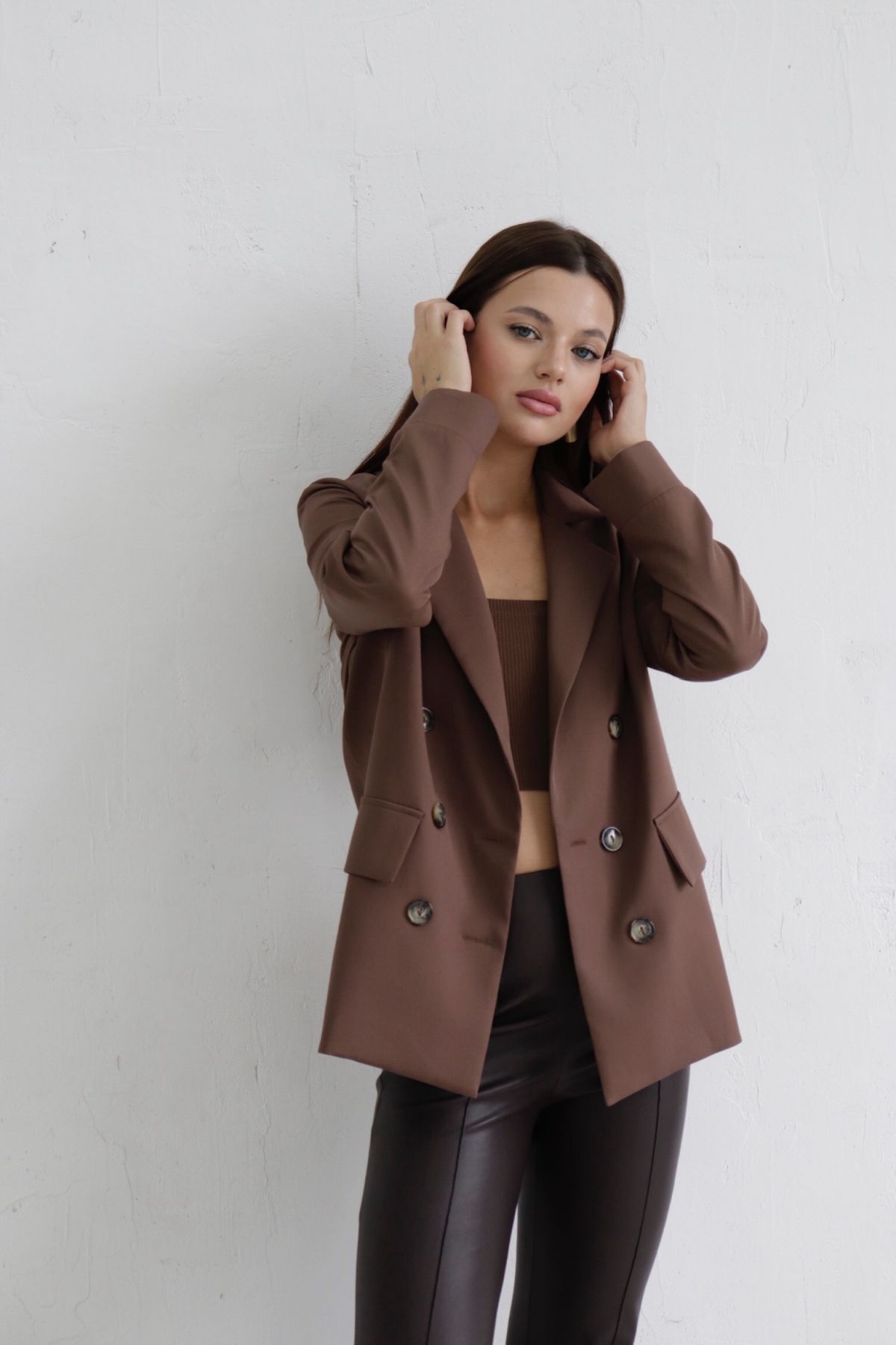 10554 Жакет двубортный