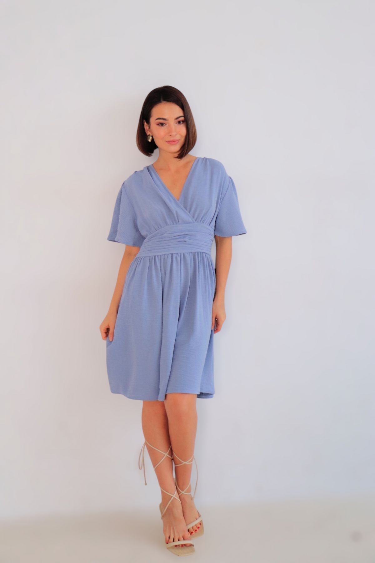 13592 Платье в приглушенно-голубом (остаток: 44-46)