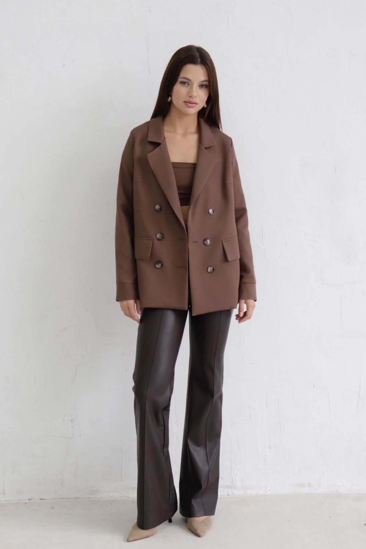 10554 Жакет двубортный