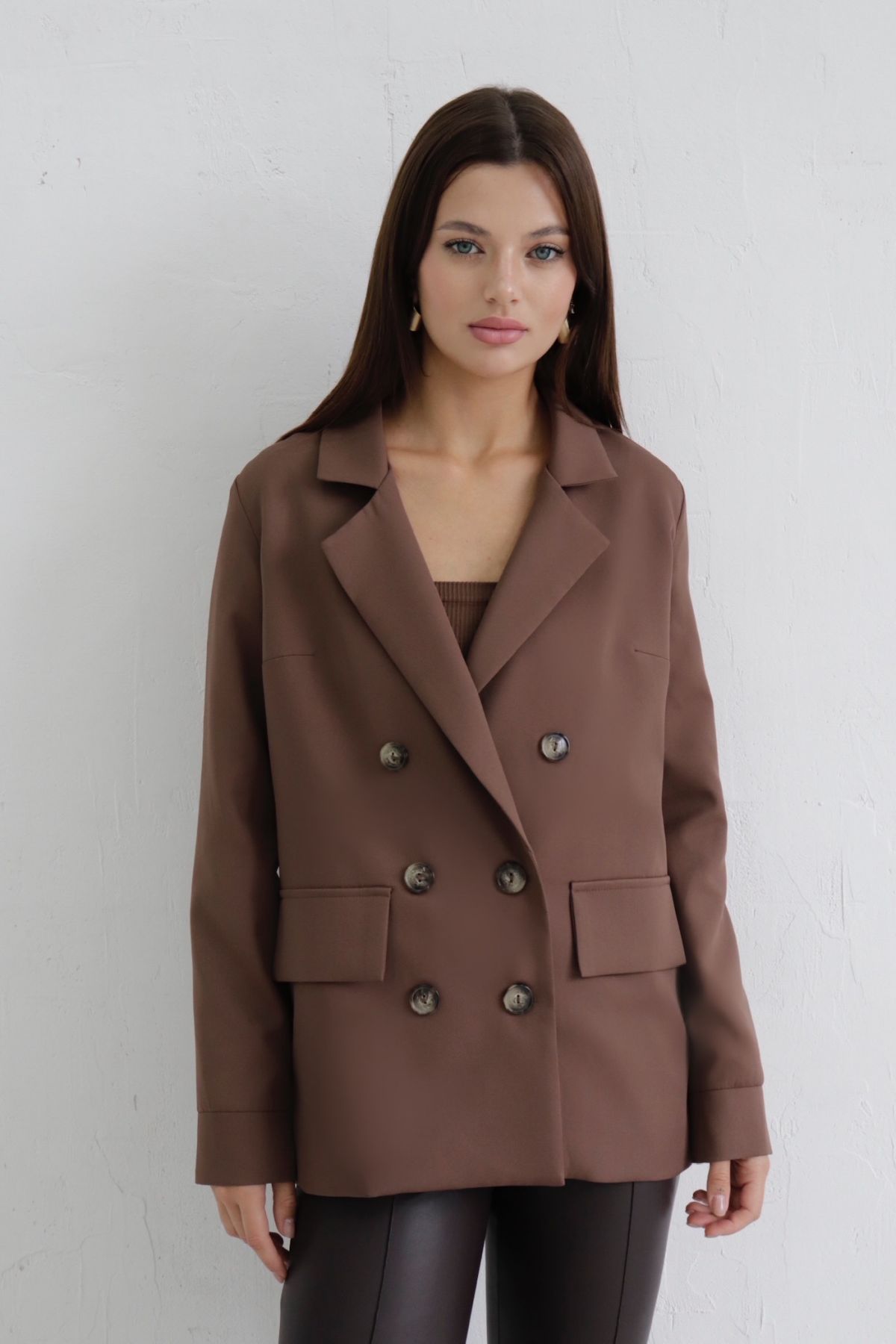 10554 Жакет двубортный