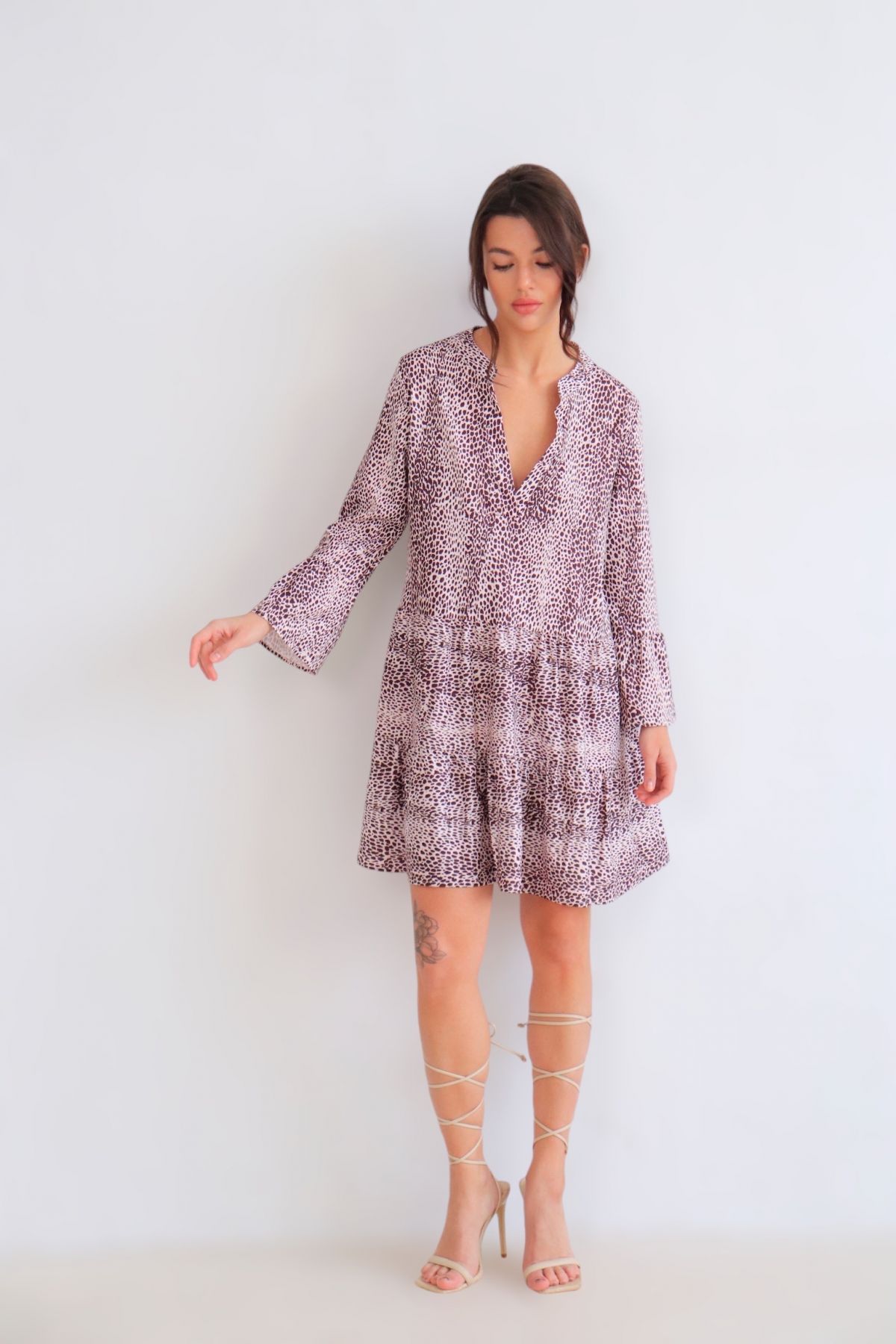 14258 Платье с воланами (остаток: 42)