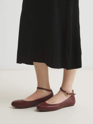 Балетки TENDANCE 4462489, винный