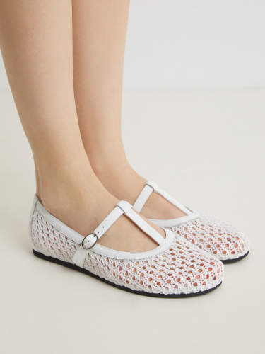 Балетки мэри-джейн TENDANCE 4399703, белый