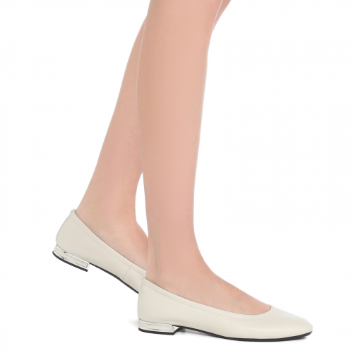 Балетки TENDANCE 3399001, молочно-белый