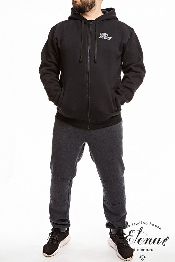 Толстовка утепленная М11724Пв