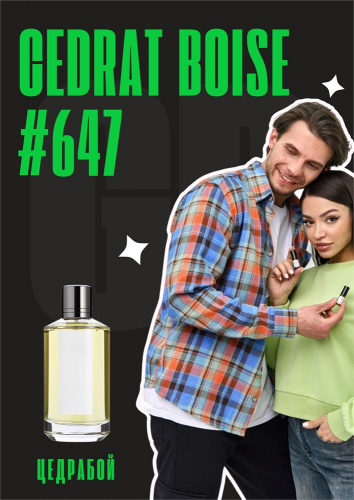 Cedrat Boise	/ GET PARFUM 647