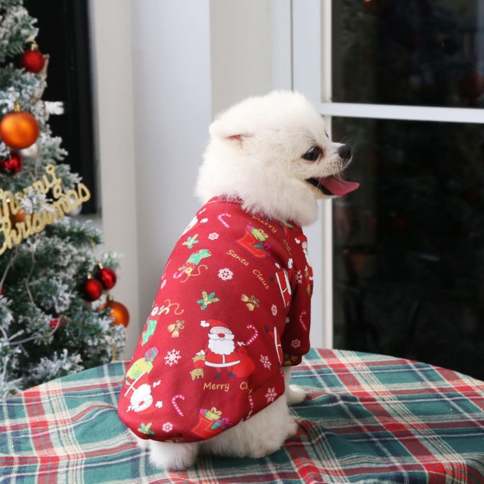 Кофта новогодняя для животных