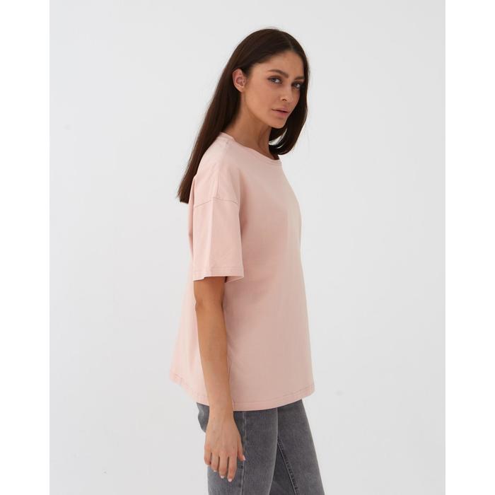 Футболка женская MIST basic, L-XL, розовый