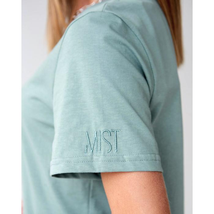 Футболка MIST basic, 40-42, серо-зеленый
