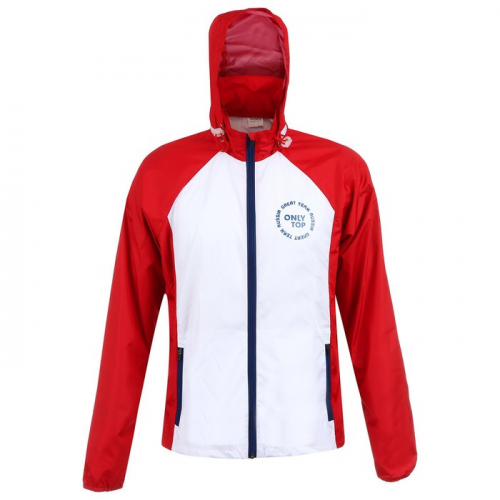 Ветровка ONLYTOP унисекс с сумкой red, р. 42