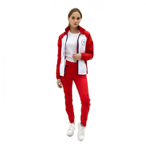 Брюки спортивные ONLYTOP унисекс, р. 58, цвет красный