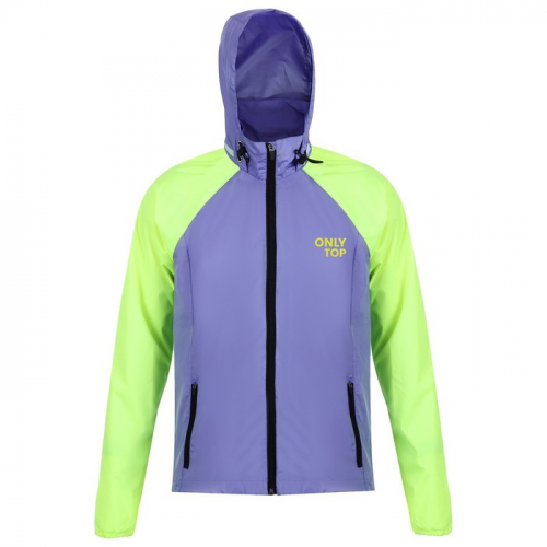 Ветровка ONLYTOP унисекс с сумкой purple, р. 42