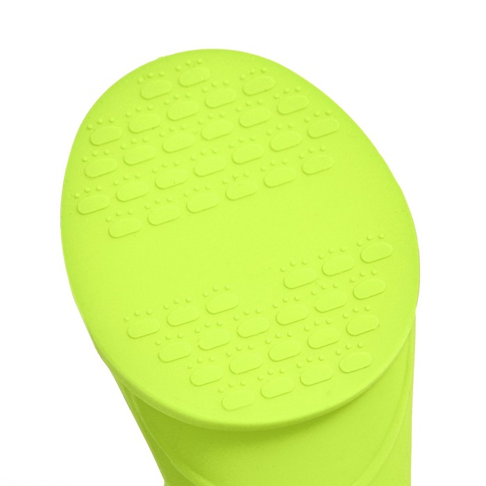 Сапоги резиновые для животных Пижон, набор 4 шт., р-р L (подошва 5.7×4.5 см), жёлтые