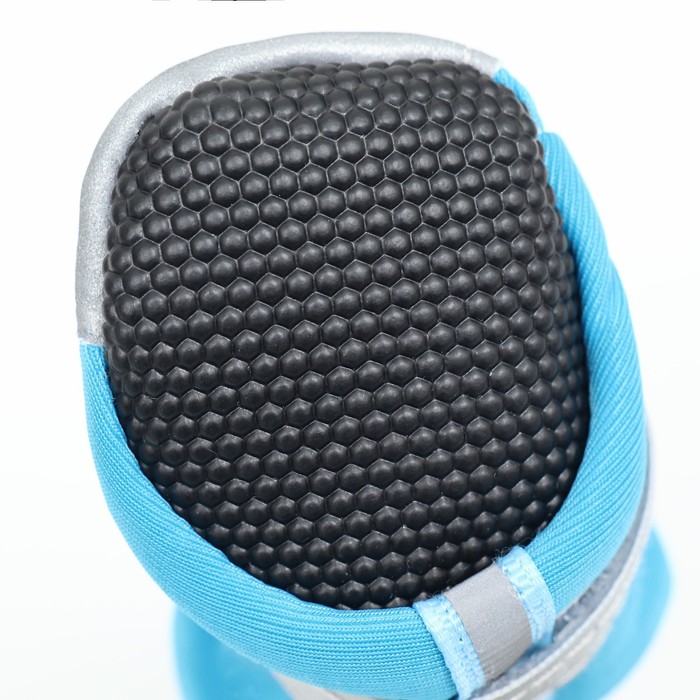 Ботинки для собак «Комфорт» дышащие, размер 1 (4×3.3 см), синие