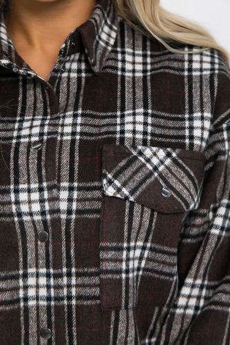 Рубашка Эклипс (коричневая) Б12990М