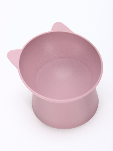 Миска для животных КИСА  0,2л, Soft-touch, лавандовый