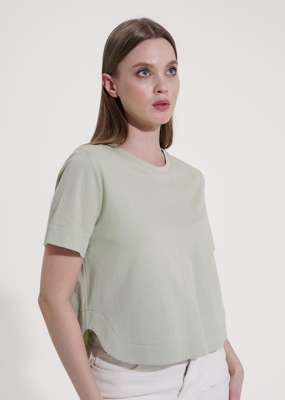 Ст.цена 890р CLE 256572зз Футболка женская 256572зз св.зелёный