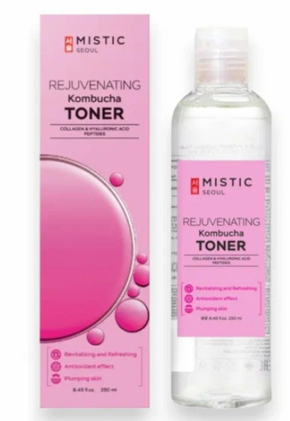 MISTIC Rejuvenating Kombucha Toner Омолаживающий тонер с экстрактом комбучи 250мл
