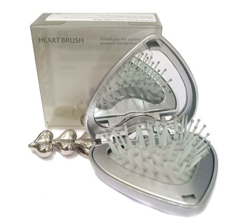 La'dor HEART BRUSH Складная расчёска для волос в форме сердца 1шт