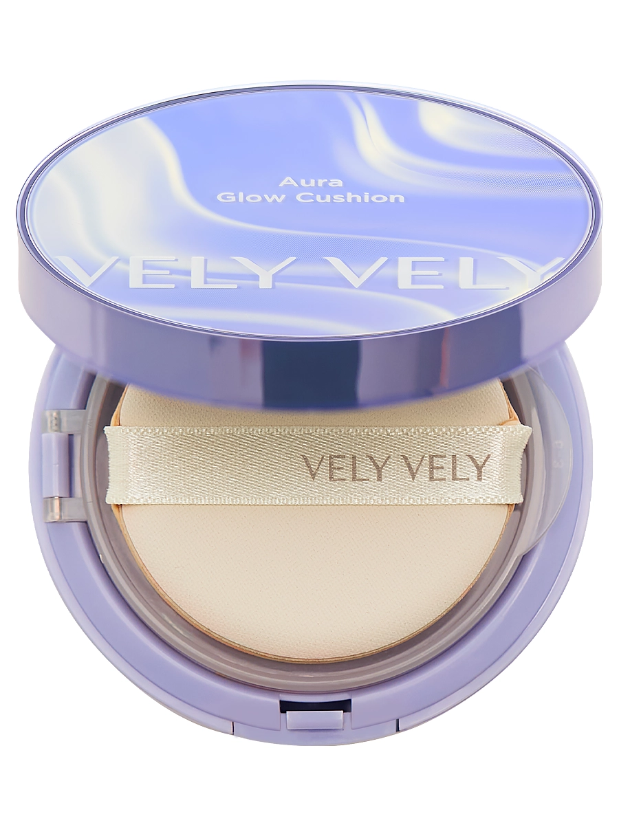 Увлажняющий кушон с сияющим финишем – 21 светлый Aura Glow Cushion – 21 Light 15 гр